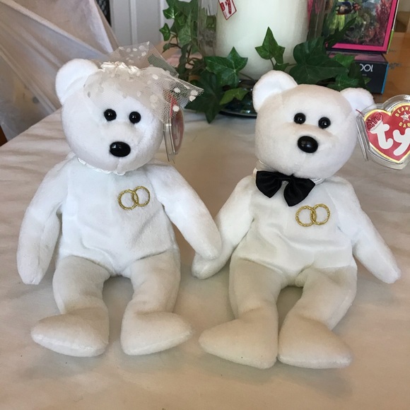 beanie baby wedding bears